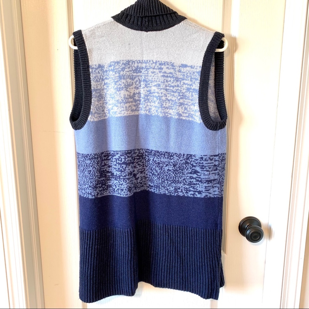 ANN TAYLOR Sleeveless Open Sweater Vest—SZ. Med - Picture 8 of 13